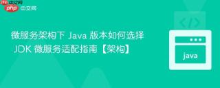 微服务架构下 Java 版本如何选择 JDK 微服务适配指南【架构】