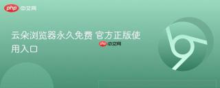 云朵浏览器永久免费 官方正版使用入口