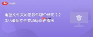 电脑文件夹加密软件哪个好用？2025最新文件夹加码保护指南