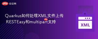 Quarkus如何处理XML文件上传 RESTEasy和multipart支持