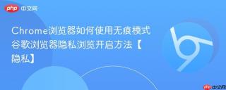 Chrome浏览器如何使用无痕模式 谷歌浏览器隐私浏览开启方法【隐私】