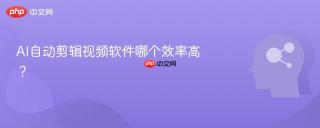 AI自动剪辑视频软件哪个效率高？