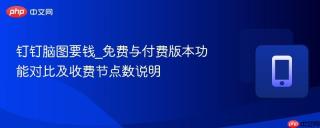 钉钉脑图要钱_免费与付费版本功能对比及收费节点数说明