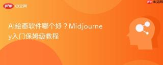 AI绘画软件哪个好？Midjourney入门保姆级教程
