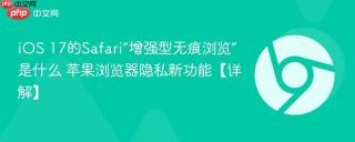 iOS 17的Safari“增强型无痕浏览”是什么 苹果浏览器隐私新功能【详解】