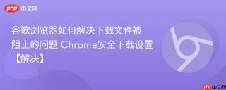 谷歌浏览器如何解决下载文件被阻止的问题 Chrome安全下载设置【解决】