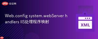 Web.config system.webServer handlers IIS处理程序映射