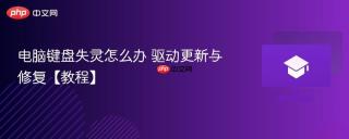 电脑键盘失灵怎么办 驱动更新与修复【教程】