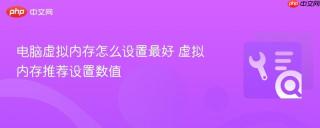 电脑虚拟内存怎么设置最好 虚拟内存推荐设置数值