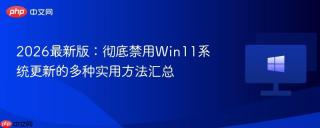 2026最新版：彻底禁用Win11系统更新的多种实用方法汇总