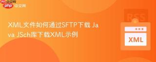XML文件如何通过SFTP下载 Java JSch库下载XML示例
