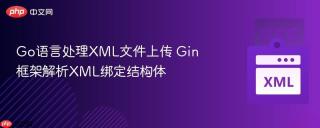 Go语言处理XML文件上传 Gin框架解析XML绑定结构体