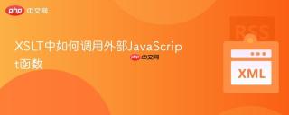 XSLT中如何调用外部JavaScript函数