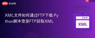 XML文件如何通过FTP下载 Python脚本登录FTP获取XML