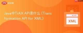 Java中TrAX API是什么 (Transformation API for XML)