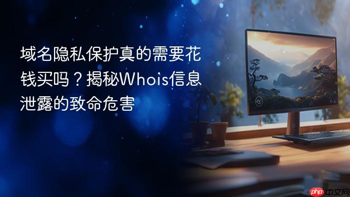 域名隐私保护真的需要花钱买吗?揭秘whois信息泄露的致命危害
