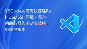 vscode如何离线搭建remote-ssh环境 - 无外网服务器的手动安装服务端包指南