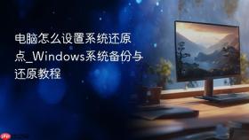 电脑怎么设置系统还原点_windows系统备份与还原教程