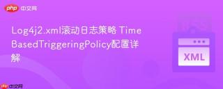 log4j2.xml滚动日志策略 timebasedtriggeringpolicy配置详解
