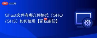 ghost文件有哪几种格式(gho/ghs)如何使用【系统备份】