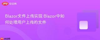 blazor文件上传实现 blazor中如何处理用户上传的文件