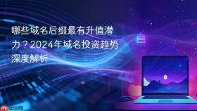 哪些域名后缀最有升值潜力？2024年域名投资趋势深度解析