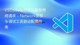 vscode如何抓包截取网络请求 - network面板与调试工具联动配置指南