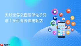 支付宝怎么查医保电子凭证?支付宝医保码激活