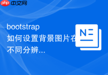 bootstrap如何设置背景图片在不同分辨率下的位置