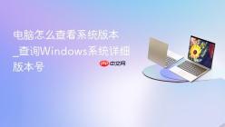 电脑怎么查看系统版本_查询Windows系统详细版本号