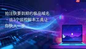 抢注快要到期的极品域名，这3个监控脚本工具让你快人一步