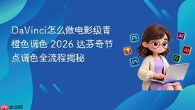 davinci怎么做电影级青橙色调色 2026 达芬奇节点调色全流程揭秘