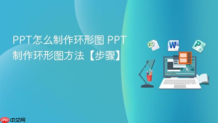 ppt怎么制作环形图 ppt制作环形图方法【步骤】