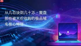 从几百块到几十万，复盘那些被天价收购的极品域名核心特征
