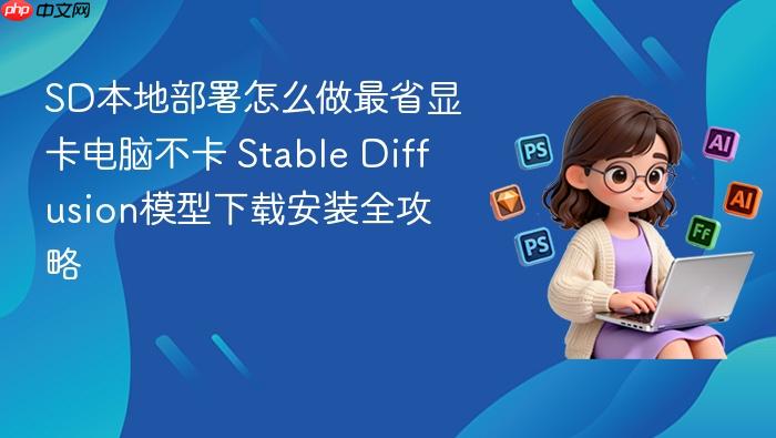 sd本地部署怎么做最省显卡电脑不卡 stable diffusion模型下载安装全攻略