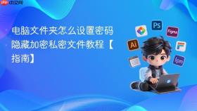 电脑文件夹怎么设置密码 隐藏加密私密文件教程【指南】