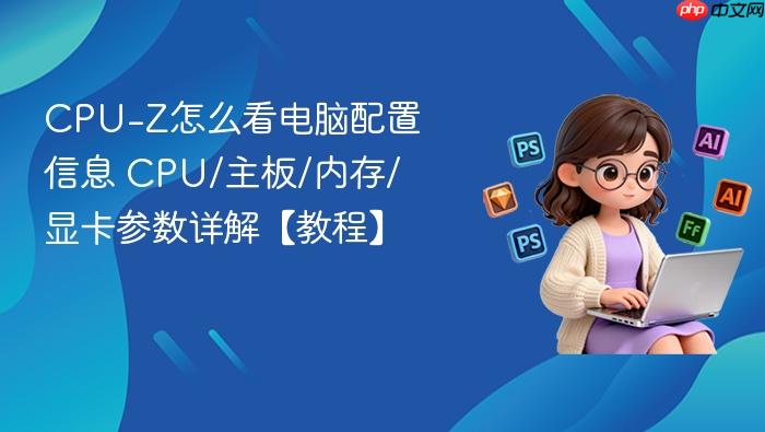 cpu-z怎么看电脑配置信息 cpu/主板/内存/显卡参数详解【教程】