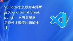 vscode怎么添加条件断点(conditional breakpoint) - 只有变量满足条件才暂停的调试神技
