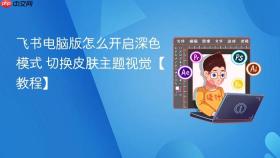 飞书电脑版怎么开启深色模式 切换皮肤主题视觉【教程】