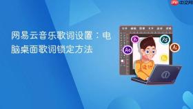 网易云音乐歌词设置：电脑桌面歌词锁定方法