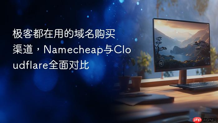 极客都在用的域名购买渠道,namecheap与cloudflare全面对比