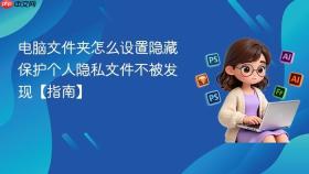 电脑文件夹怎么设置隐藏 保护个人隐私文件不被发现【指南】
