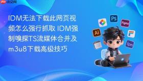 idm无法下载此网页视频怎么强行抓取 idm强制嗅探ts流媒体合并及m3u8下载高级技巧