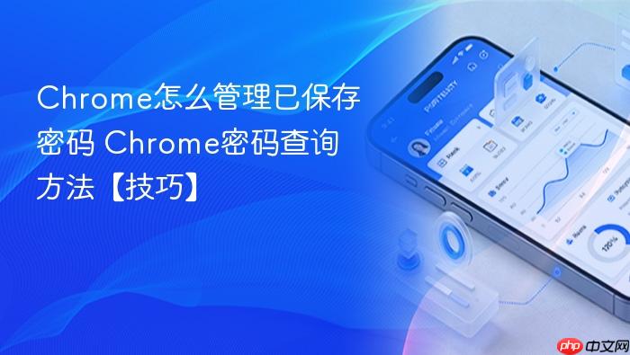chrome怎么管理已保存密码 chrome密码查询方法【技巧】