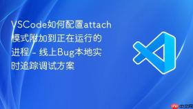 vscode如何配置attach模式附加到正在运行的进程 - 线上bug本地实时追踪调试方案