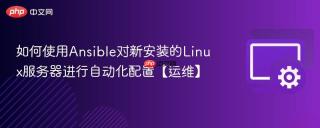 如何使用ansible对新安装的linux服务器进行自动化配置【运维】