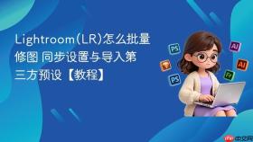 lightroom(lr)怎么批量修图 同步设置与导入第三方预设【教程】