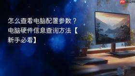 怎么查看电脑配置参数？电脑硬件信息查询方法【新手必看】