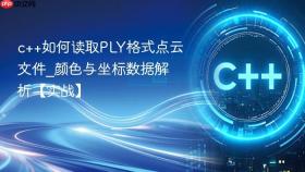 c++如何读取ply格式点云文件_颜色与坐标数据解析【实战】