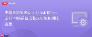 电脑系统安装win10 ltsb和ltsc区别 电脑系统安装企业版长期服务版